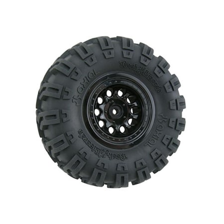 Rpm Rc Products Revolver Black Narrow Wheelbase Wheels - 2.2 in., 2PK RPM82222